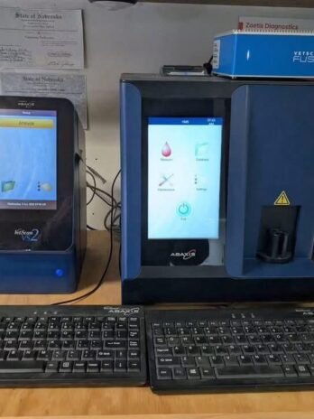 Abaxis VetScan VS2 & HM5 Blood Analyzer Package
