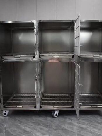 Stainless Steel Veterinary Kennel Bank